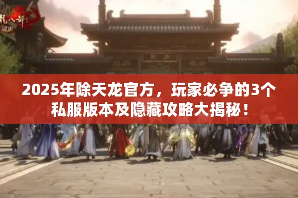 2025年除天龙官方，玩家必争的3个私服版本及隐藏攻略大揭秘！