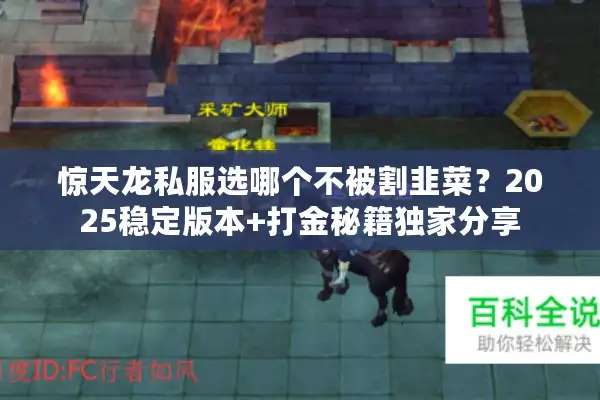 惊天龙私服选哪个不被割韭菜?2025稳定版本+打金秘籍独家分享 惊天龙私服选哪个不被割韭菜?2025稳定版本+打金秘籍独家分享