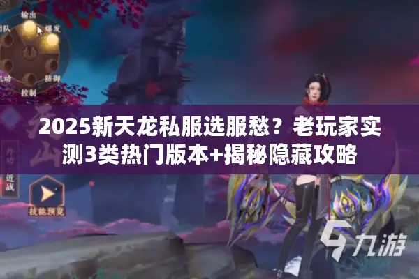 2025新天龙私服选服愁？老玩家实测3类热门版本+揭秘隐藏攻略