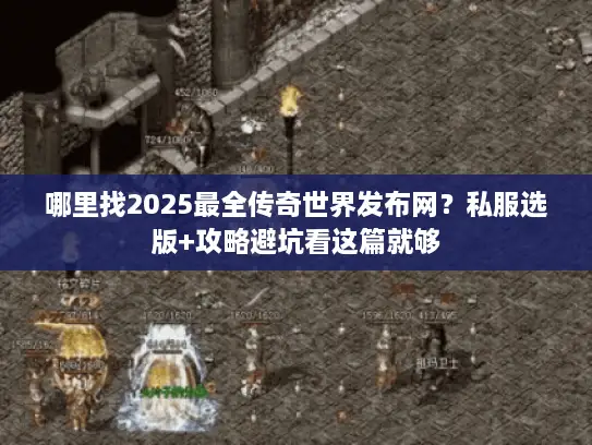 哪里找2025最全传奇世界发布网？私服选版+攻略避坑看这篇就够