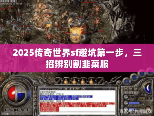 2025传奇世界sf避坑第一步，三招辨别割韭菜服