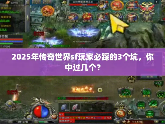 2025年传奇世界sf玩家必踩的3个坑，你中过几个？