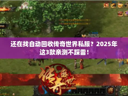 还在找自动回收传奇世界私服?2025年这3款亲测不踩雷! 还在找自动回收传奇世界私服?2025年这3款亲测不踩雷!