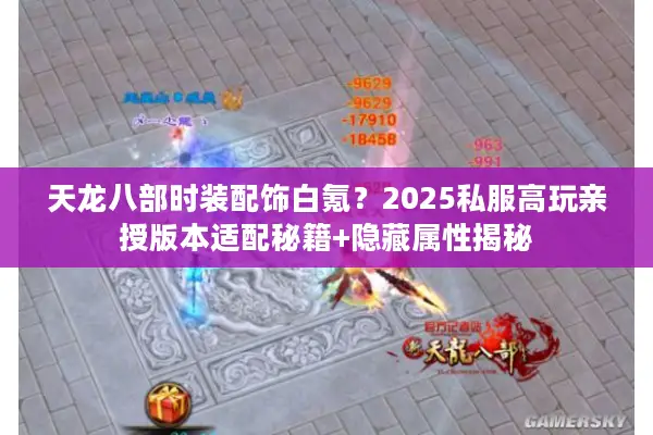 天龙八部时装配饰白氪？2025私服高玩亲授版本适配秘籍+隐藏属性揭秘
