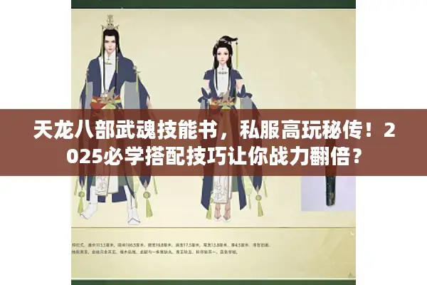 天龙八部武魂技能书，私服高玩秘传！2025必学搭配技巧让你战力翻倍？