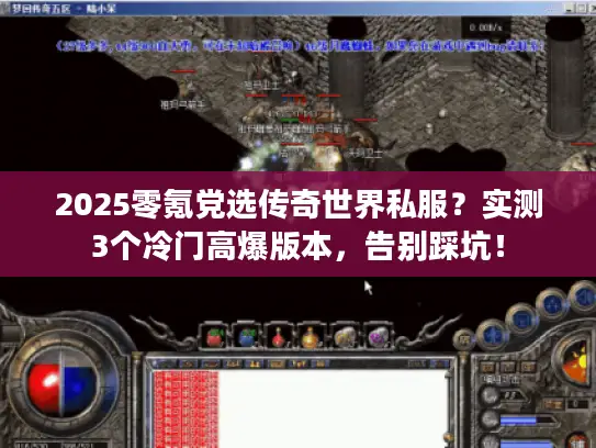 2025零氪党选传奇世界私服？实测3个冷门高爆版本，告别踩坑！
