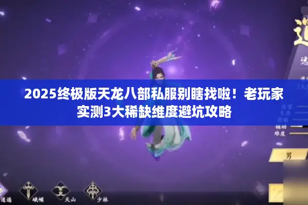 2025终极版天龙八部私服别瞎找啦!老玩家实测3大稀缺维度避坑攻略 2025终极版天龙八部私服别瞎找啦!老玩家实测3大稀缺维度避坑攻略