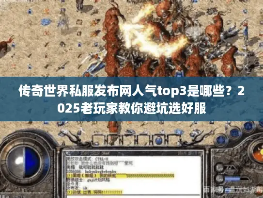 传奇世界私服发布网人气top3是哪些？2025老玩家教你避坑选好服
