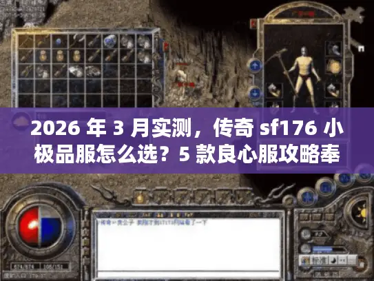 2026 年 3 月实测，传奇 sf176 小极品服怎么选？5 款良心服攻略奉上