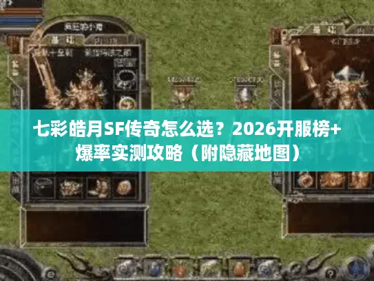 七彩皓月SF传奇怎么选？2026开服榜+爆率实测攻略（附隐藏地图）
