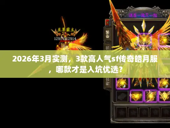 2026年3月实测,3款高人气sf传奇皓月服,哪款才是入坑优选? 2026年3月实测,3款高人气sf传奇皓月服,哪款才是入坑优选?