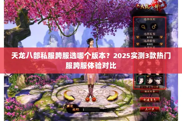 天龙八部私服跨服选哪个版本？2025实测3款热门服跨服体验对比