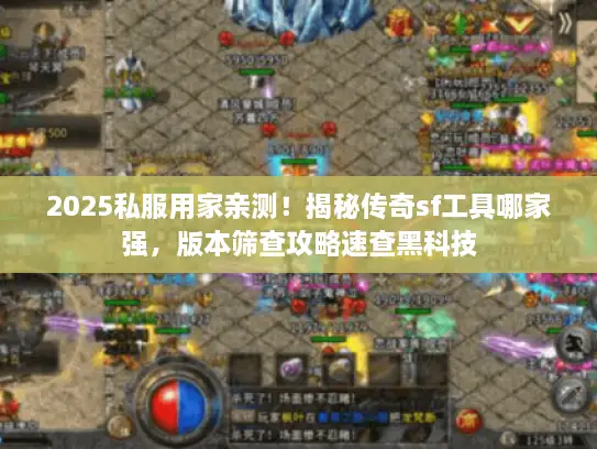 2025私服用家亲测！揭秘传奇sf工具哪家强，版本筛查攻略速查黑科技