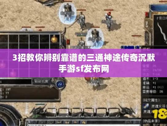 3招教你辨别靠谱的三通神途传奇沉默手游sf发布网