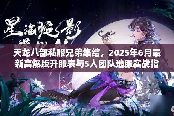 天龙八部私服兄弟集结，2025年6月最新高爆版开服表与5人团队选服实战指南