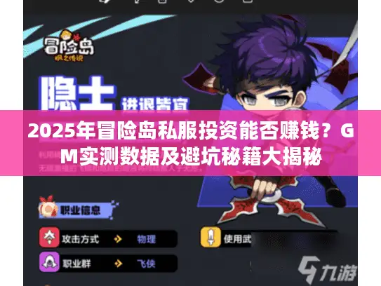 2025年冒险岛私服投资能否赚钱？GM实测数据及避坑秘籍大揭秘