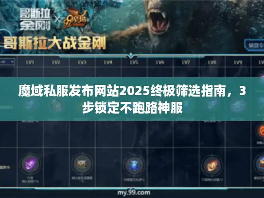 魔域私服发布网站2025终极筛选指南,3步锁定不跑路神服 魔域私服发布网站2025终极筛选指南,3步锁定不跑路神服