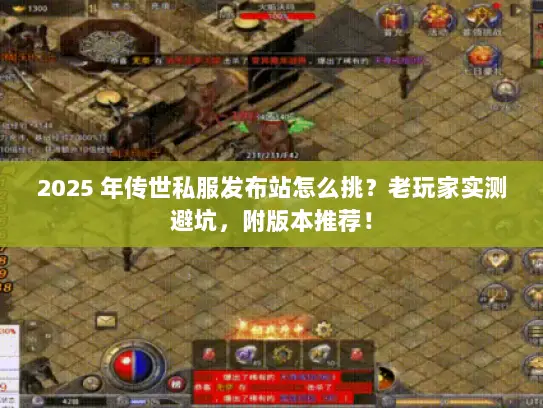 2025 年传世私服发布站怎么挑?老玩家实测避坑,附版本推荐! 2025 年传世私服发布站怎么挑?老玩家实测避坑,附版本推荐!