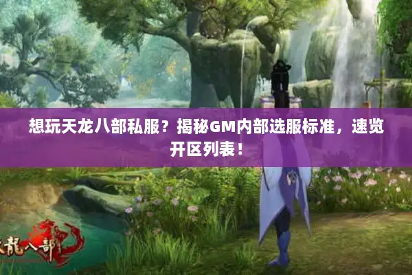 想玩天龙八部私服?揭秘GM内部选服标准,速览开区列表! 想玩天龙八部私服?揭秘GM内部选服标准,速览开区列表!