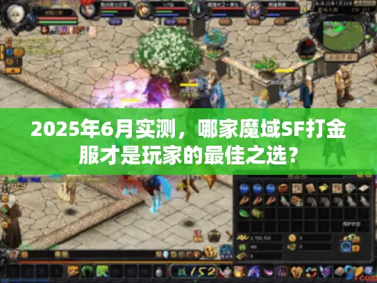 2025年6月实测，哪家魔域SF打金服才是玩家的最佳之选？
