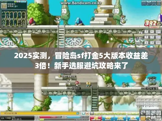 2025实测，冒险岛sf打金5大版本收益差3倍！新手选服避坑攻略来了