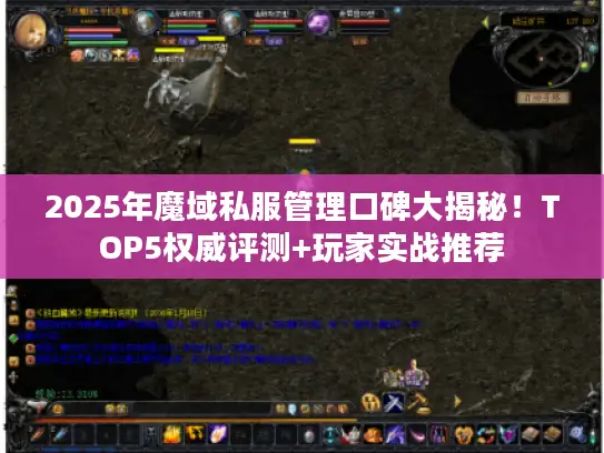 2025年魔域私服管理口碑大揭秘！TOP5权威评测+玩家实战推荐
