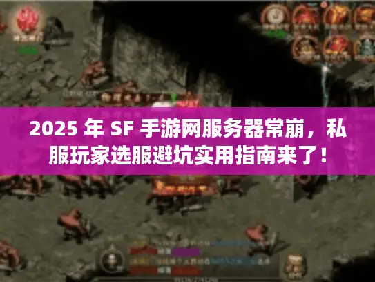 2025 年 SF 手游网服务器常崩,私服玩家选服避坑实用指南来了! 2025 年 SF 手游网服务器常崩,私服玩家选服避坑实用指南来了!