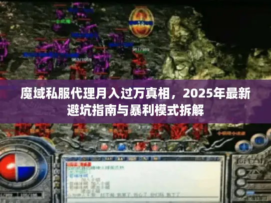 魔域私服代理月入过万真相，2025年最新避坑指南与暴利模式拆解