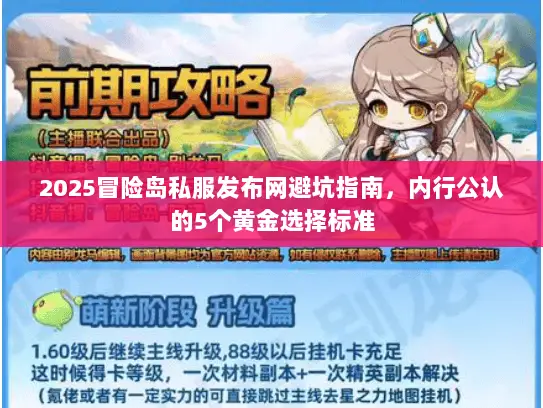 2025冒险岛私服发布网避坑指南，内行公认的5个黄金选择标准