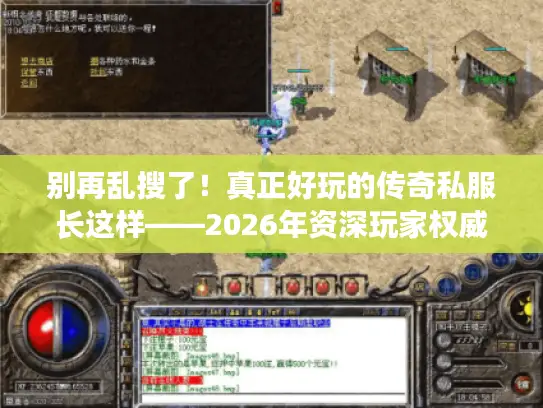 别再乱搜了！真正好玩的传奇私服长这样——2026年资深玩家权威推荐