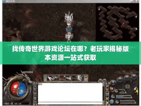 找传奇世界游戏论坛在哪？老玩家揭秘版本资源一站式获取