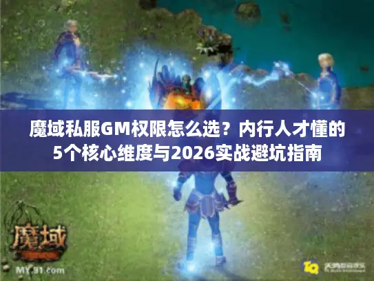 魔域私服GM权限怎么选？内行人才懂的5个核心维度与2026实战避坑指南