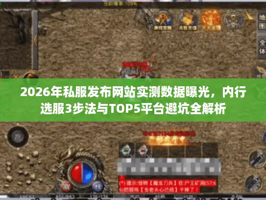 2026年私服发布网站实测数据曝光,内行选服3步法与TOP5平台避坑全解析 2026年私服发布网站实测数据曝光,内行选服3步法与TOP5平台避坑全解析