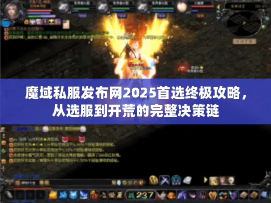 魔域私服发布网2025首选终极攻略,从选服到开荒的完整决策链 魔域私服发布网2025首选终极攻略,从选服到开荒的完整决策链