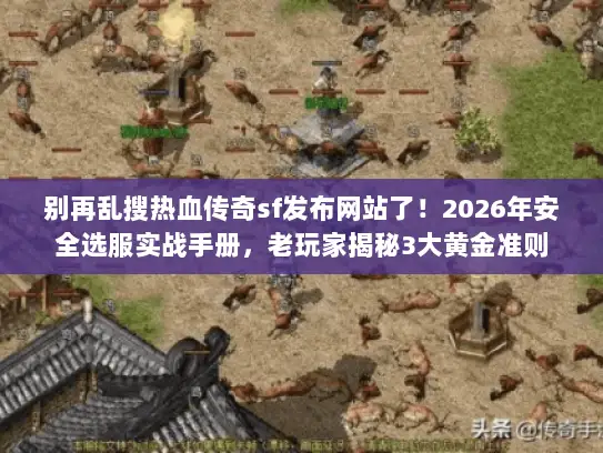 别再乱搜热血传奇sf发布网站了！2026年安全选服实战手册，老玩家揭秘3大黄金准则