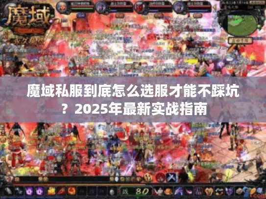 魔域私服到底怎么选服才能不踩坑？2025年最新实战指南