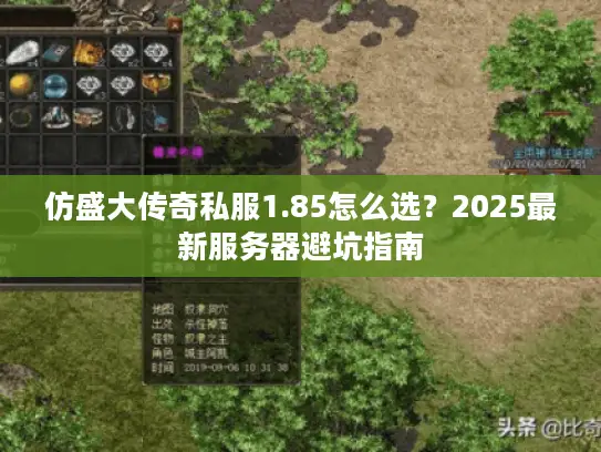 仿盛大传奇私服1.85怎么选？2025最新服务器避坑指南