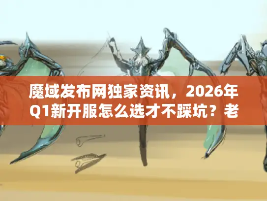 魔域发布网独家资讯，2026年Q1新开服怎么选才不踩坑？老玩家实测这7个隐藏指标