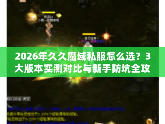 2026年久久魔域私服怎么选？3大版本实测对比与新手防坑全攻略