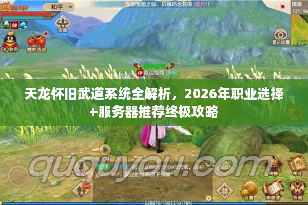 天龙怀旧武道系统全解析,2026年职业选择+服务器推荐终极攻略 天龙怀旧武道系统全解析,2026年职业选择+服务器推荐终极攻略