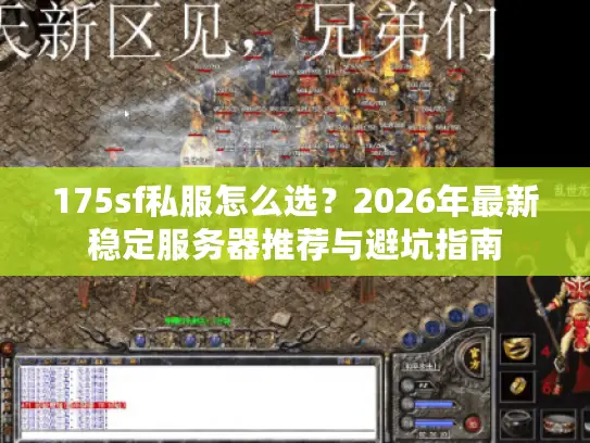 175sf私服怎么选？2026年最新稳定服务器推荐与避坑指南