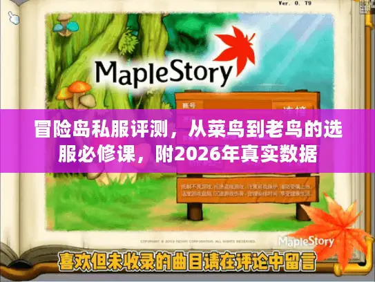 冒险岛私服评测，从菜鸟到老鸟的选服必修课，附2026年真实数据