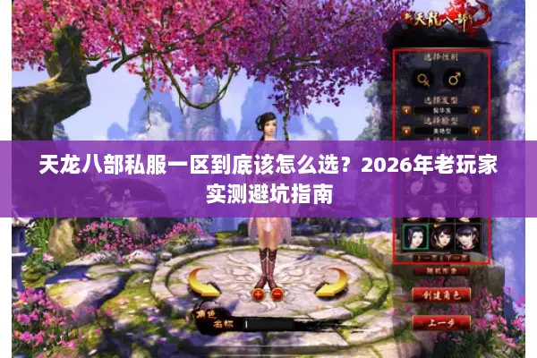 天龙八部私服一区到底该怎么选？2026年老玩家实测避坑指南