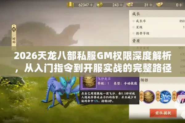 2026天龙八部私服GM权限深度解析,从入门指令到开服实战的完整路径 2026天龙八部私服GM权限深度解析,从入门指令到开服实战的完整路径