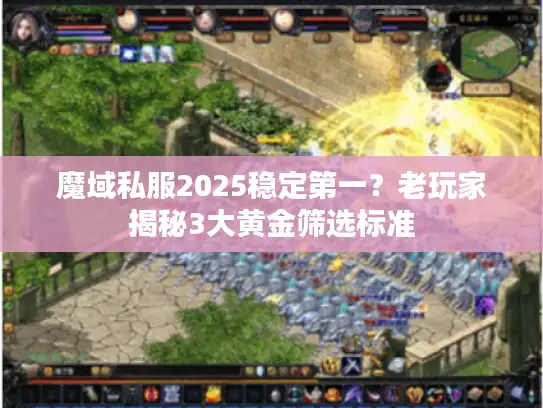 魔域私服2025稳定第一？老玩家揭秘3大黄金筛选标准