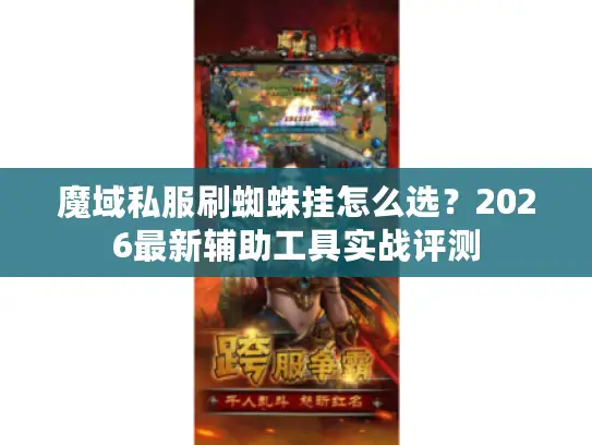 魔域私服刷蜘蛛挂怎么选？2026最新辅助工具实战评测