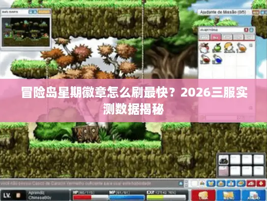 冒险岛星期徽章怎么刷最快？2026三服实测数据揭秘