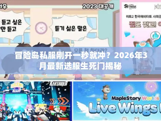 冒险岛私服刚开一秒就冲？2026年3月最新选服生死门揭秘