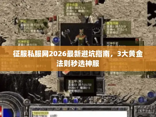 征服私服网2026最新避坑指南，3大黄金法则秒选神服
