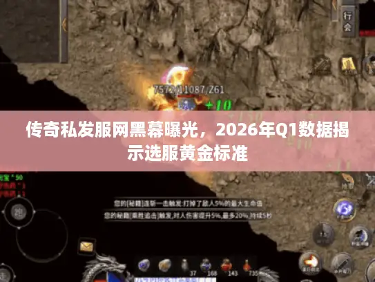 传奇私发服网黑幕曝光，2026年Q1数据揭示选服黄金标准